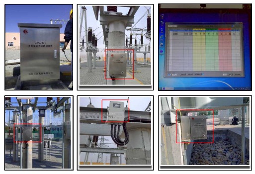 容性绝缘设备在线监测系统鄂尔多斯电业局现场安装图